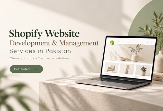 Shopify Website Development and Management Services in Pakistan