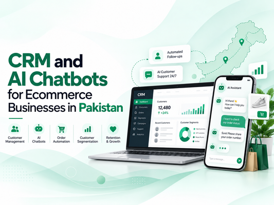 CRM and AI Chatbots for Ecommerce Businesses in Pakistan